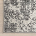 Ruby Distressed Mist Rug | Grey