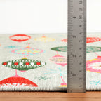 Ornaments Machine Washable Rug | Multi