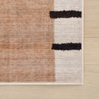 Fexi Bohemian Washable Rug | Natural