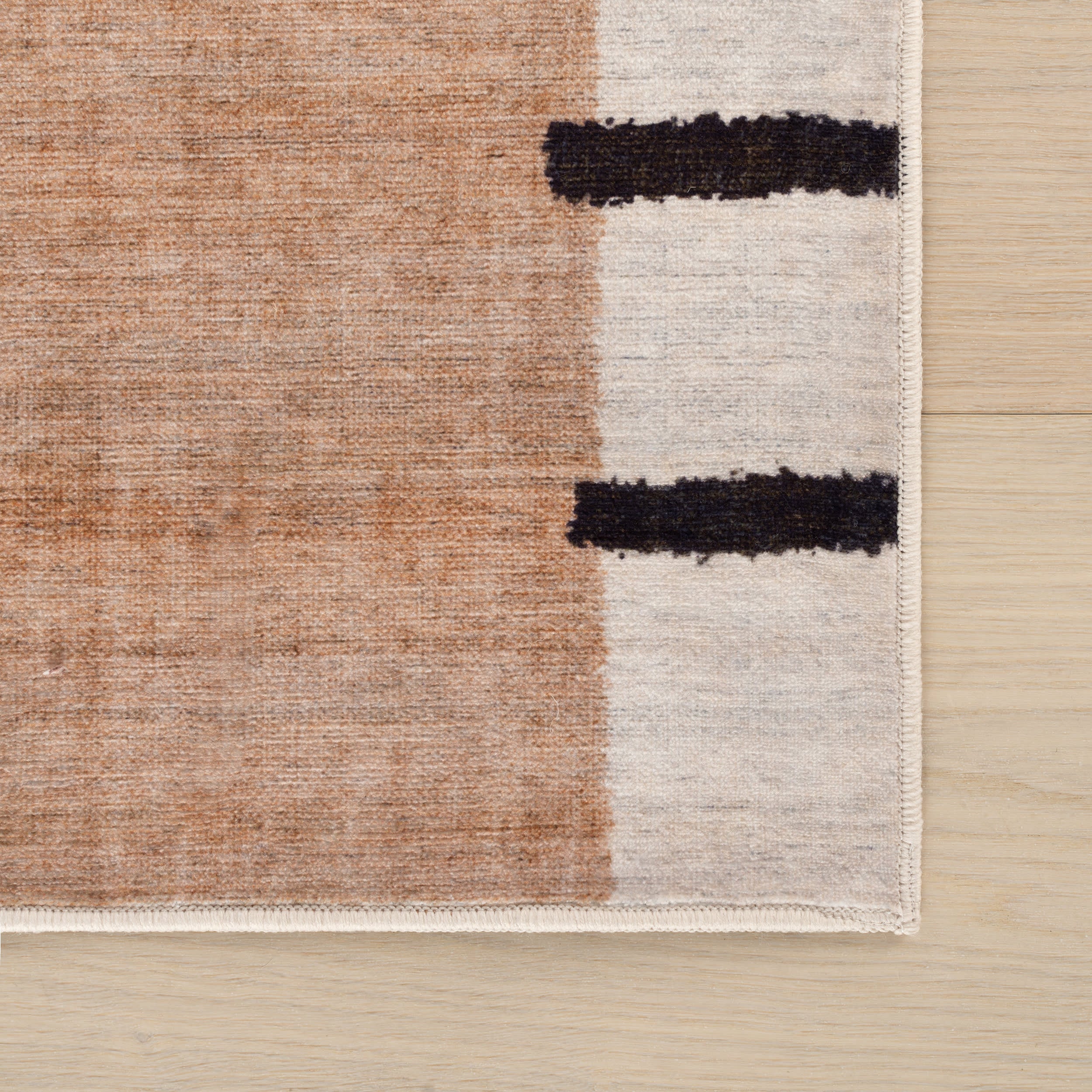 Fexi Bohemian Washable Rug | Natural