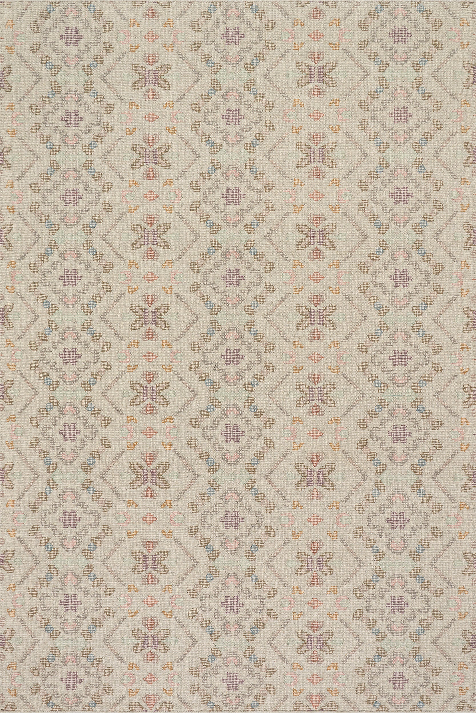 Vittoria Cotton Rug | Multicolor Image secondaire du produit