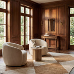 Jute Harlequin Trellis Rug | Ivory