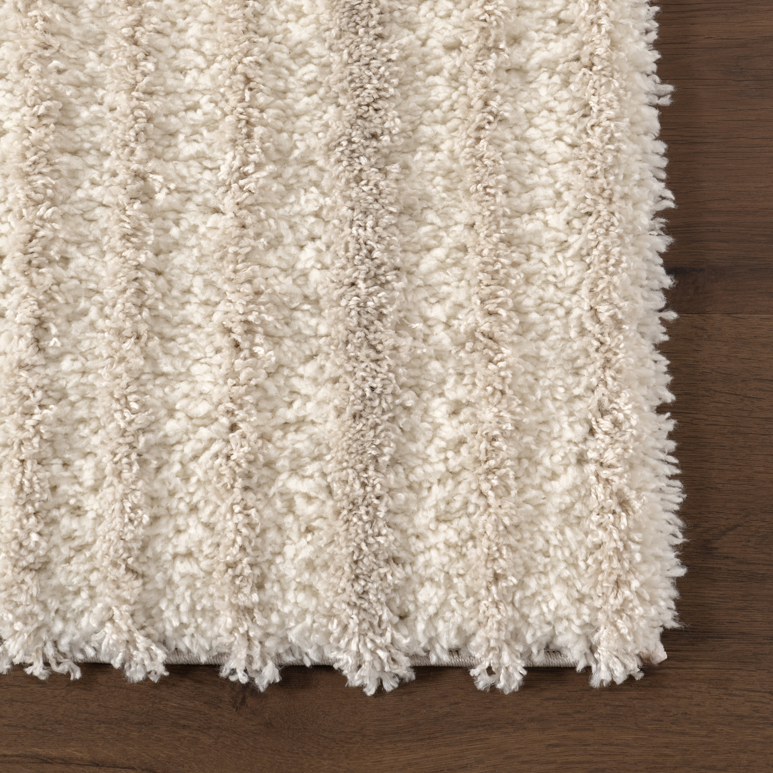 Maren Hazy Swirls Rug | Light Brown