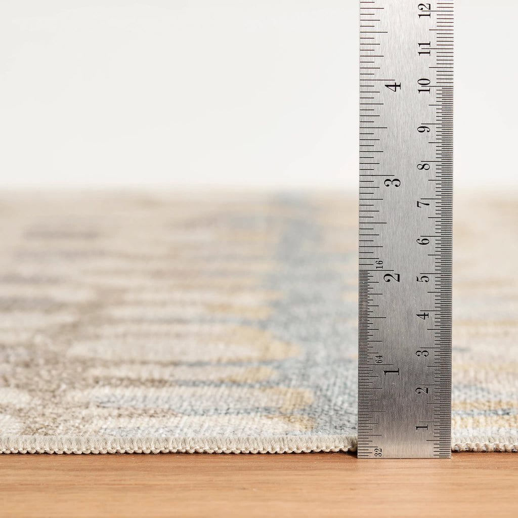 Paint Chip Machine Washable Rug | Natural