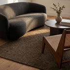 Afra Trellis Bohemian Hand Tufted Wool Rug | Green