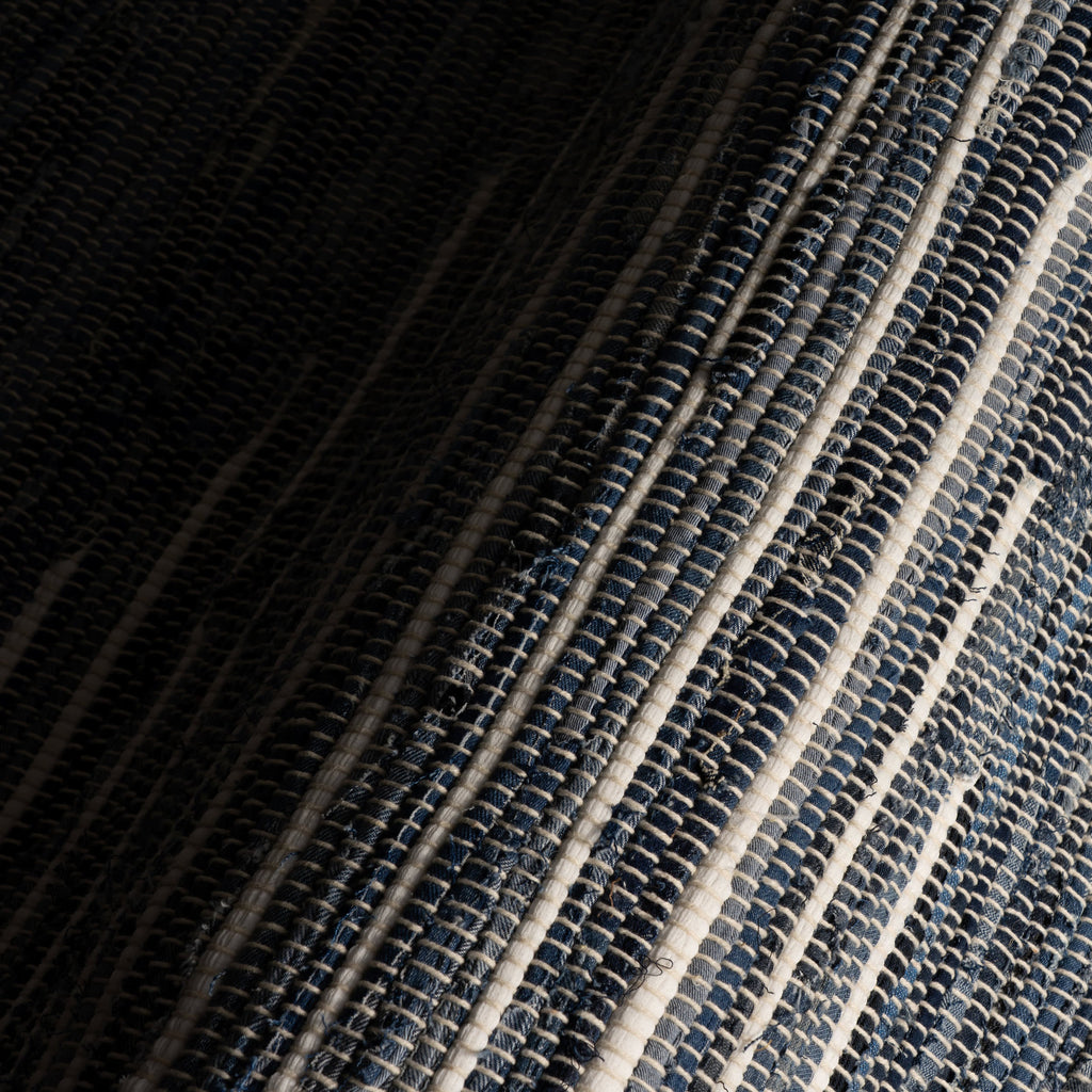 Dira Denim Bohemian Diamond Rug | Blue