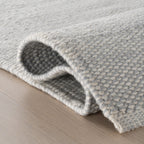 Pebble Handwoven Performance Rug | Grey
