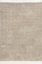 Dream Solid Shag Rug | Beige