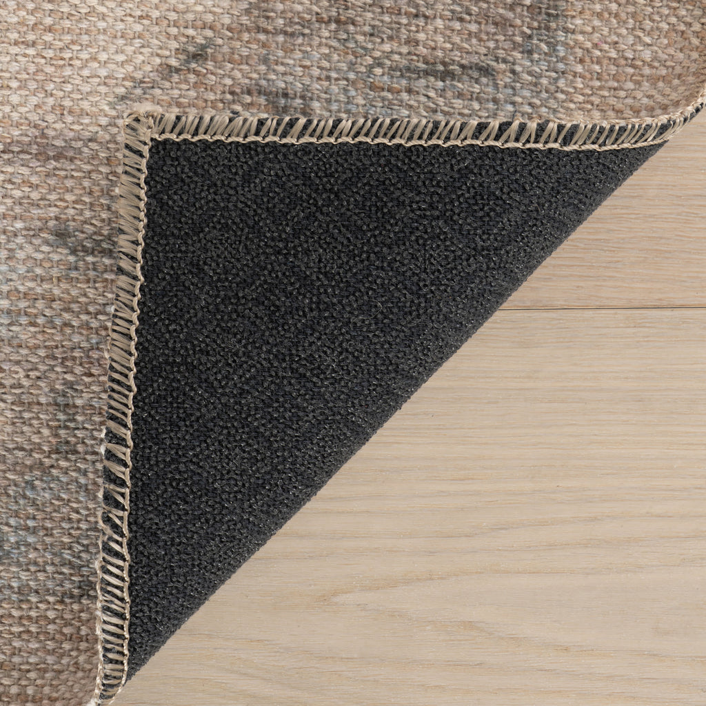 Sahi Traditional Diamond Washable Rug | Blue