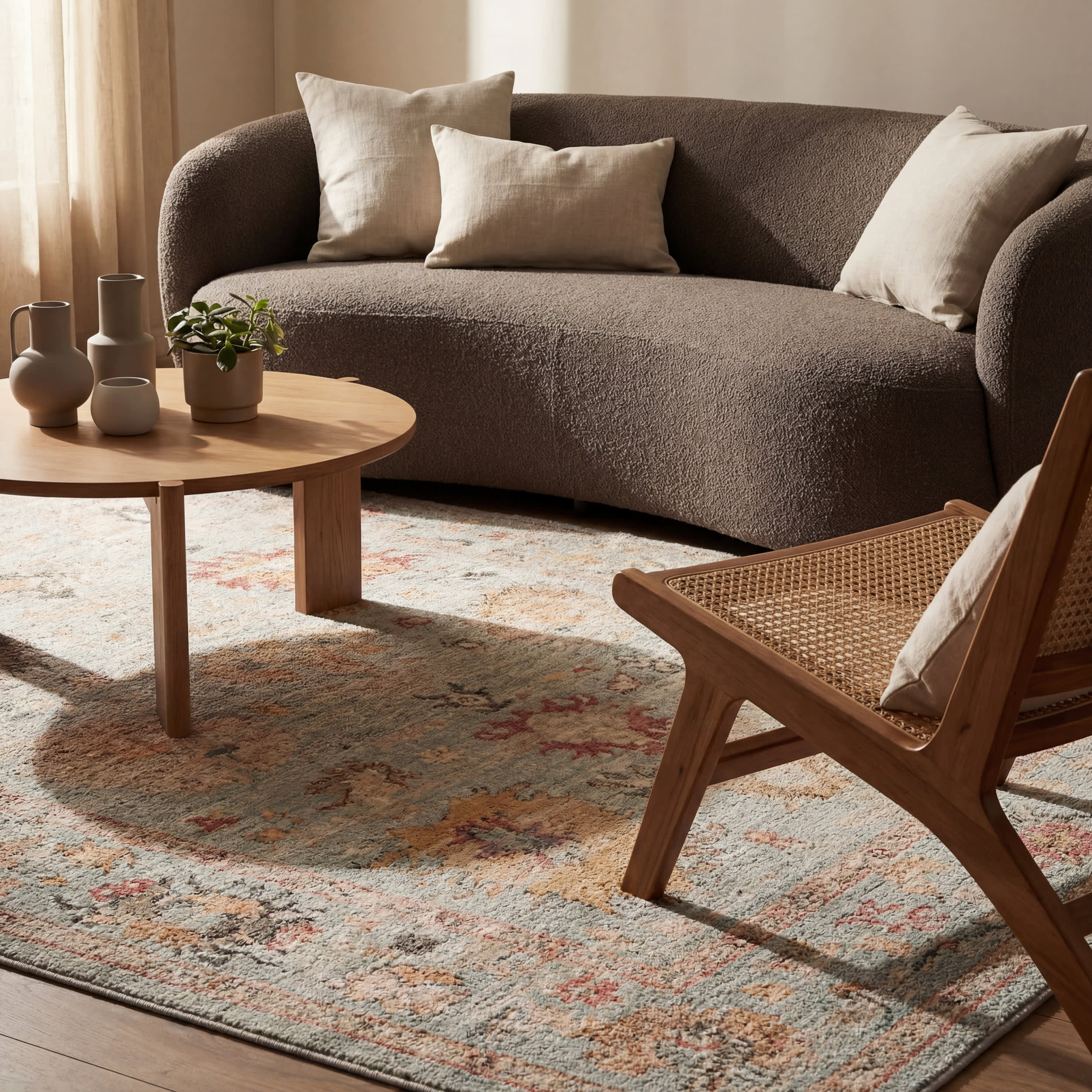 Eira Hand Loomed Wool Rug | Multicolor