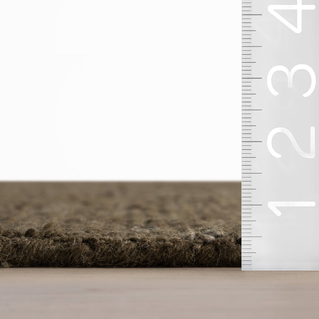 Afra Trellis Bohemian Hand Tufted Wool Rug | Green