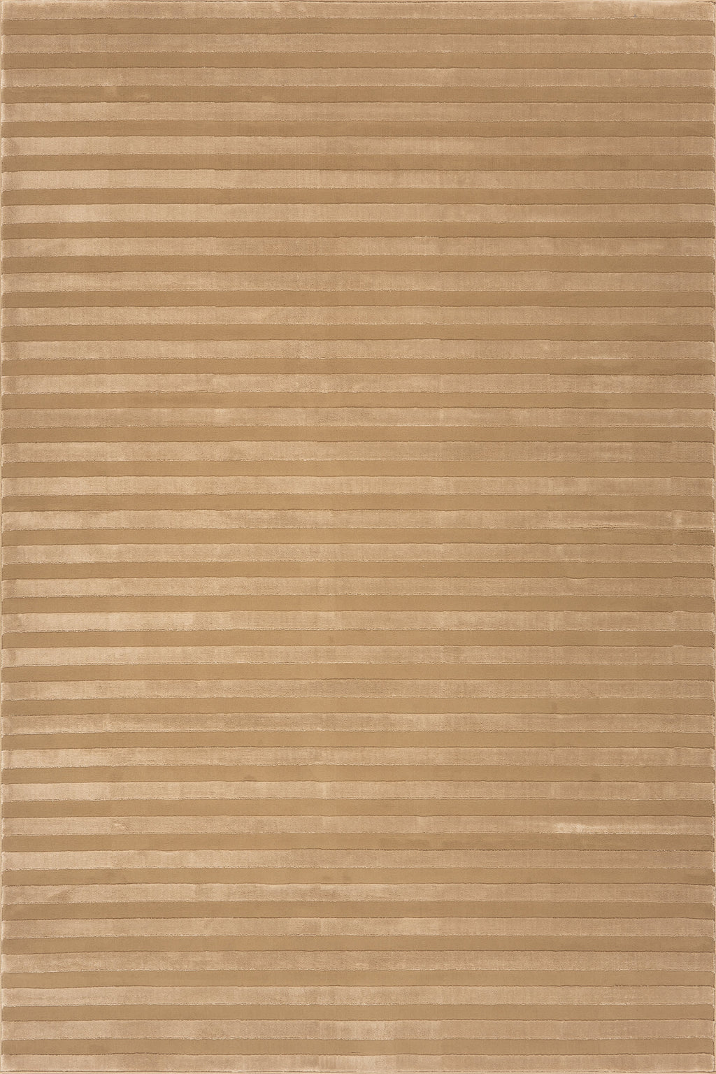 Syra Modern Striped Washable Rug | Tan