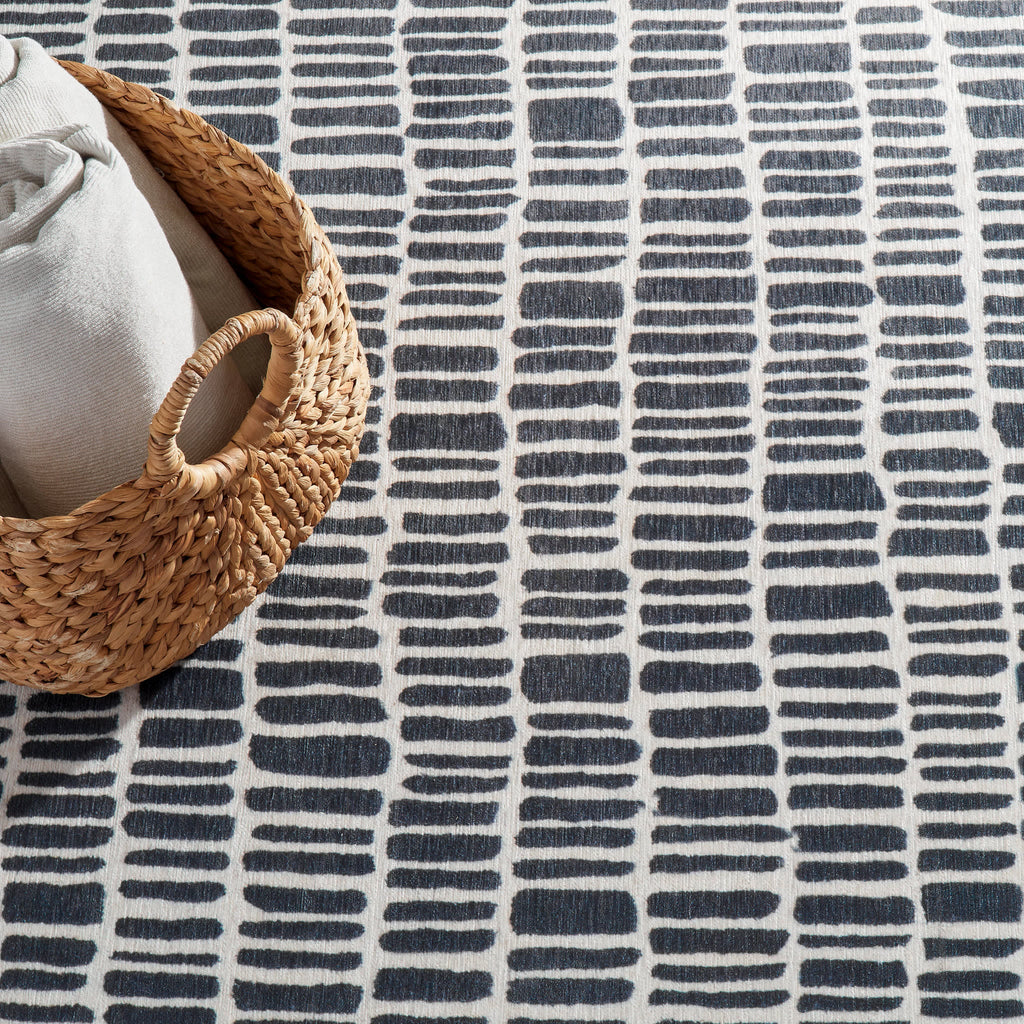 Roark Machine Washable Rug | Charcoal