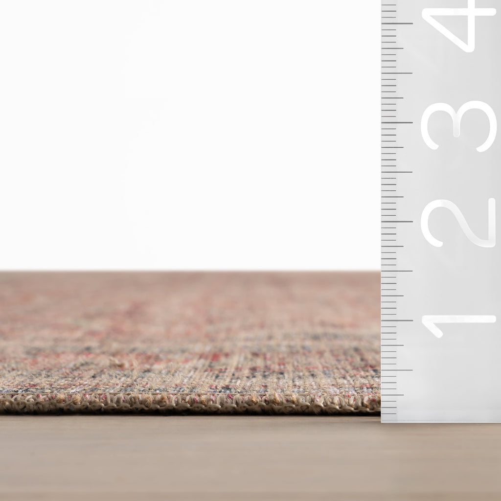 Merit Traditional Medallion Rug | Red