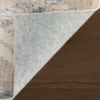Senava Modern Geometric Washable Rug | Grey