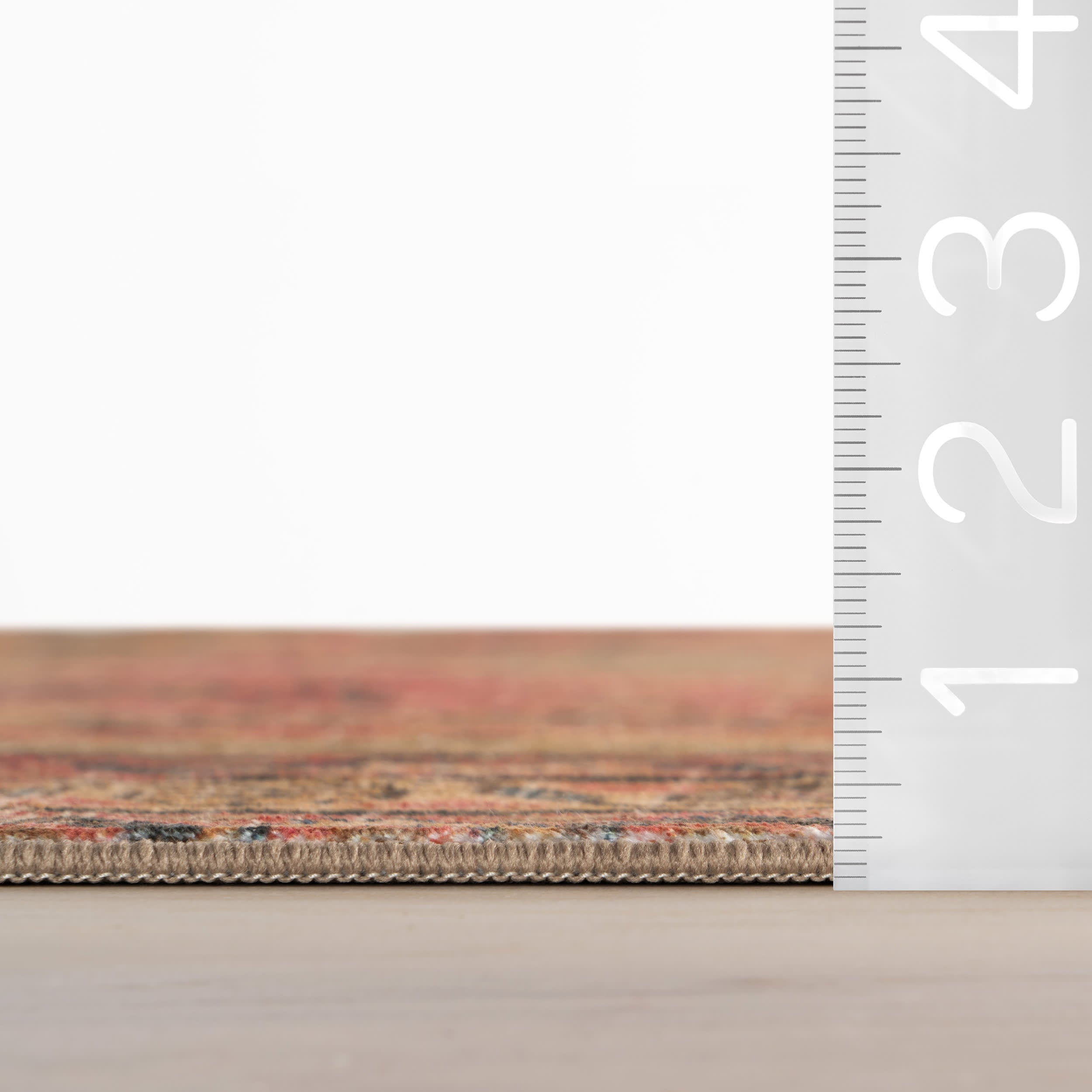 Matil Medallion Washable Rug | Golden