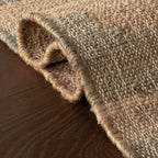Navi Textured Abstract Indoor Rug | Natural