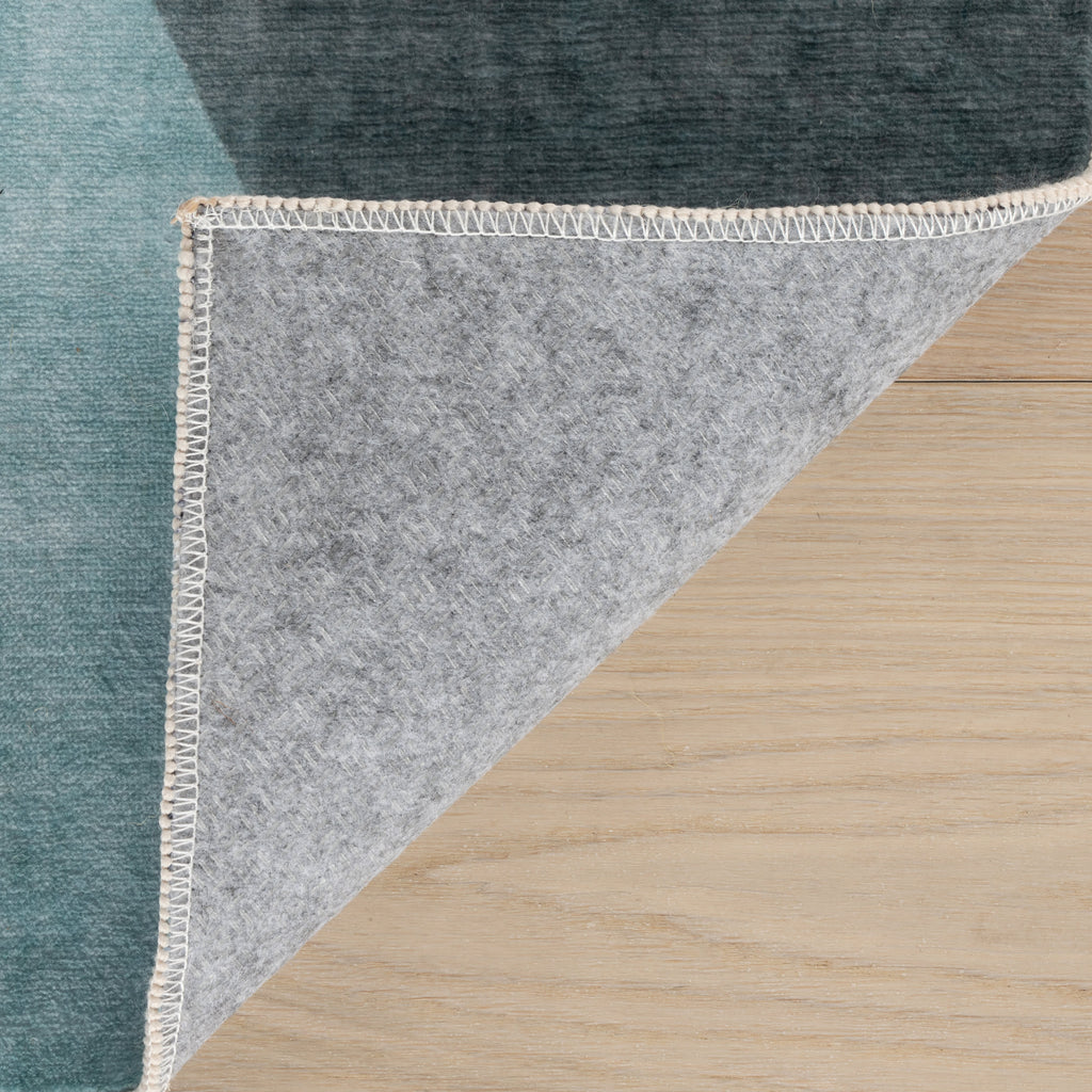 Benni Abstract Washable Rug | Multicolor