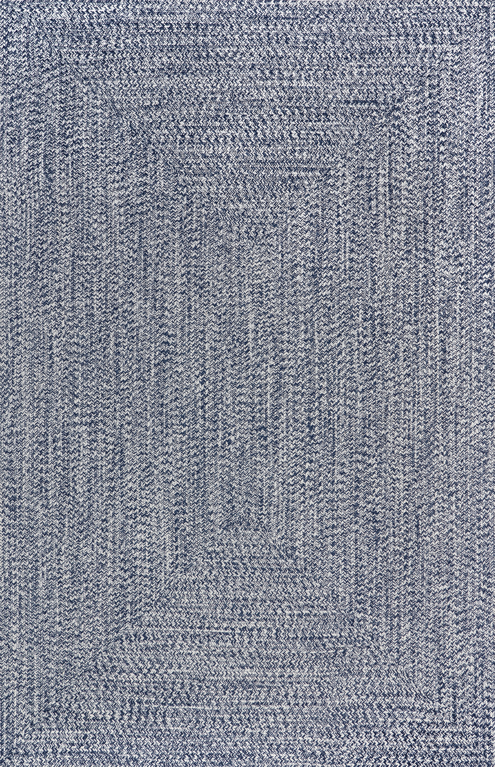 Everywhere Hand-Braided Indoor/Outdoor Rug | Navy Main image