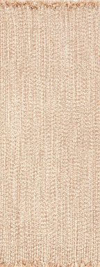 Ashen Braided Tassel Indoor/Outdoor Rug | Tan