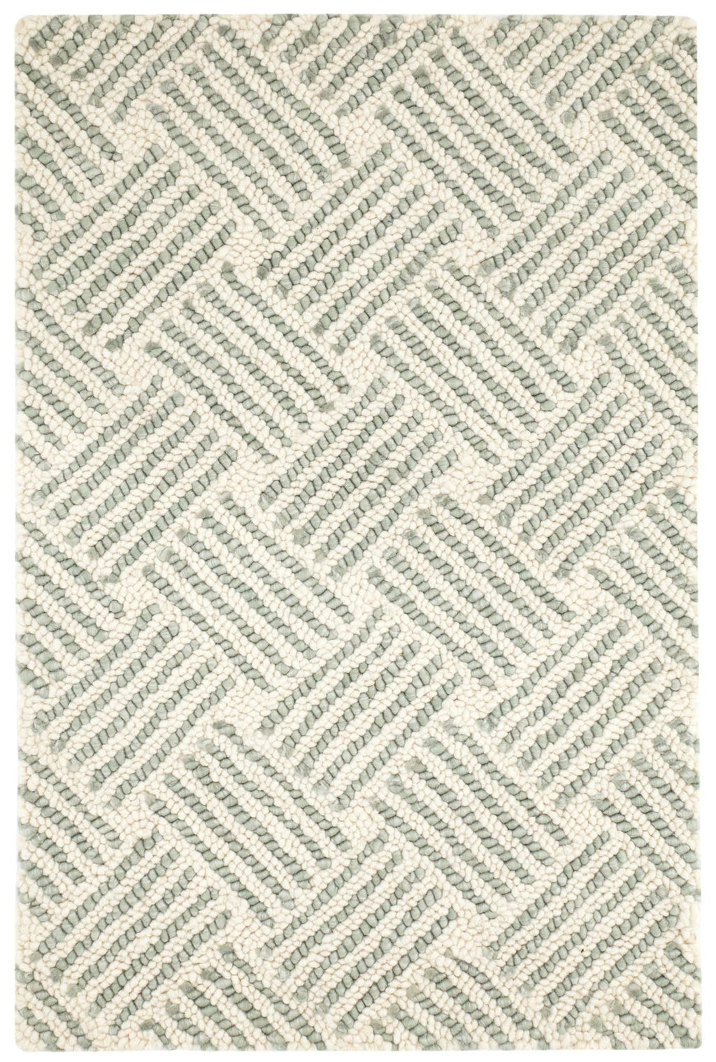 Layers Hand Hooked Wool Rug | Desert Sage