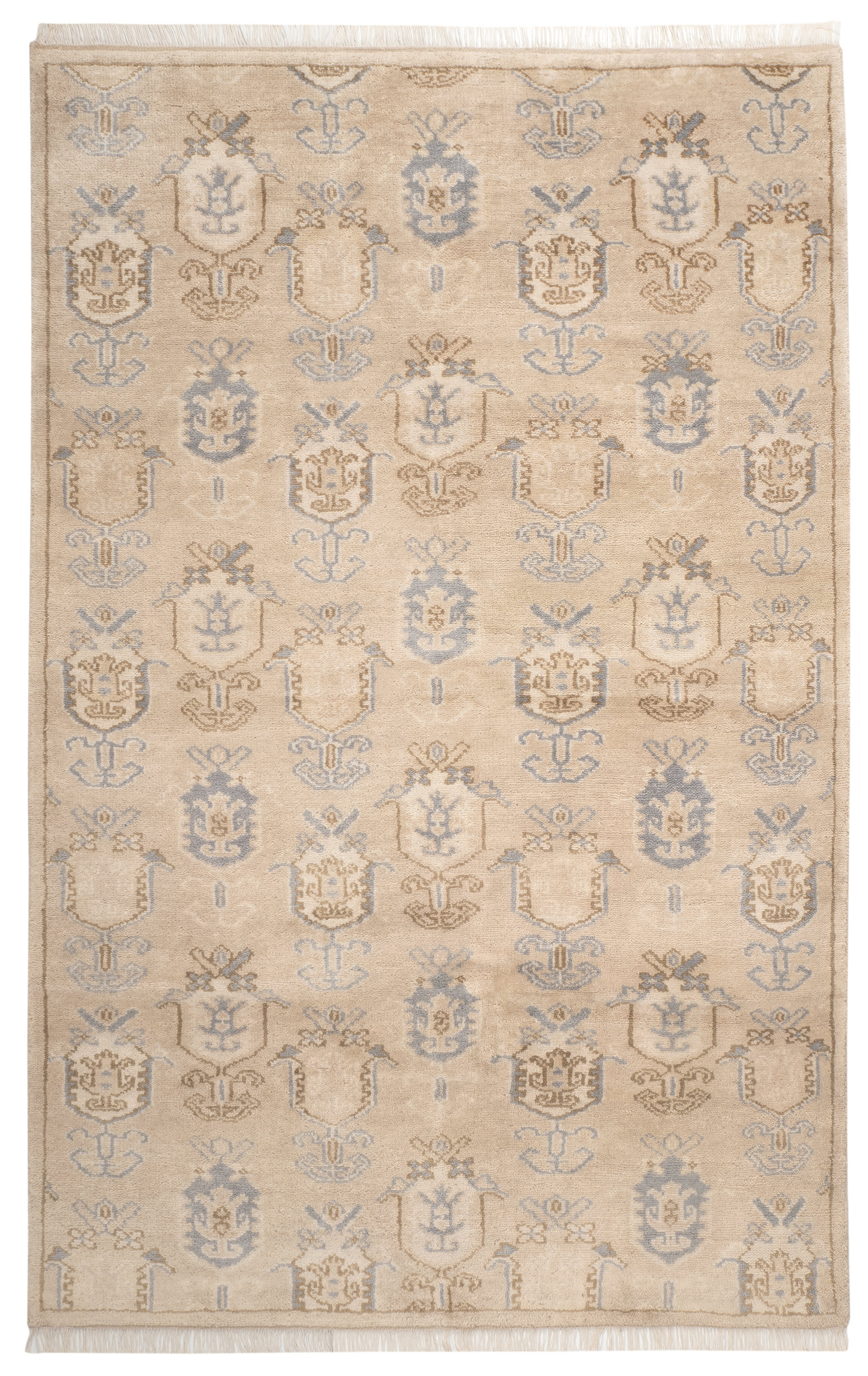 Ashby Hand Knotted Wool Rug | Taupe