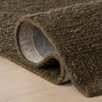 Afra Trellis Bohemian Hand Tufted Wool Rug | Green