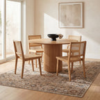 Averina Traditional Bordered Washable Rug | Tapue