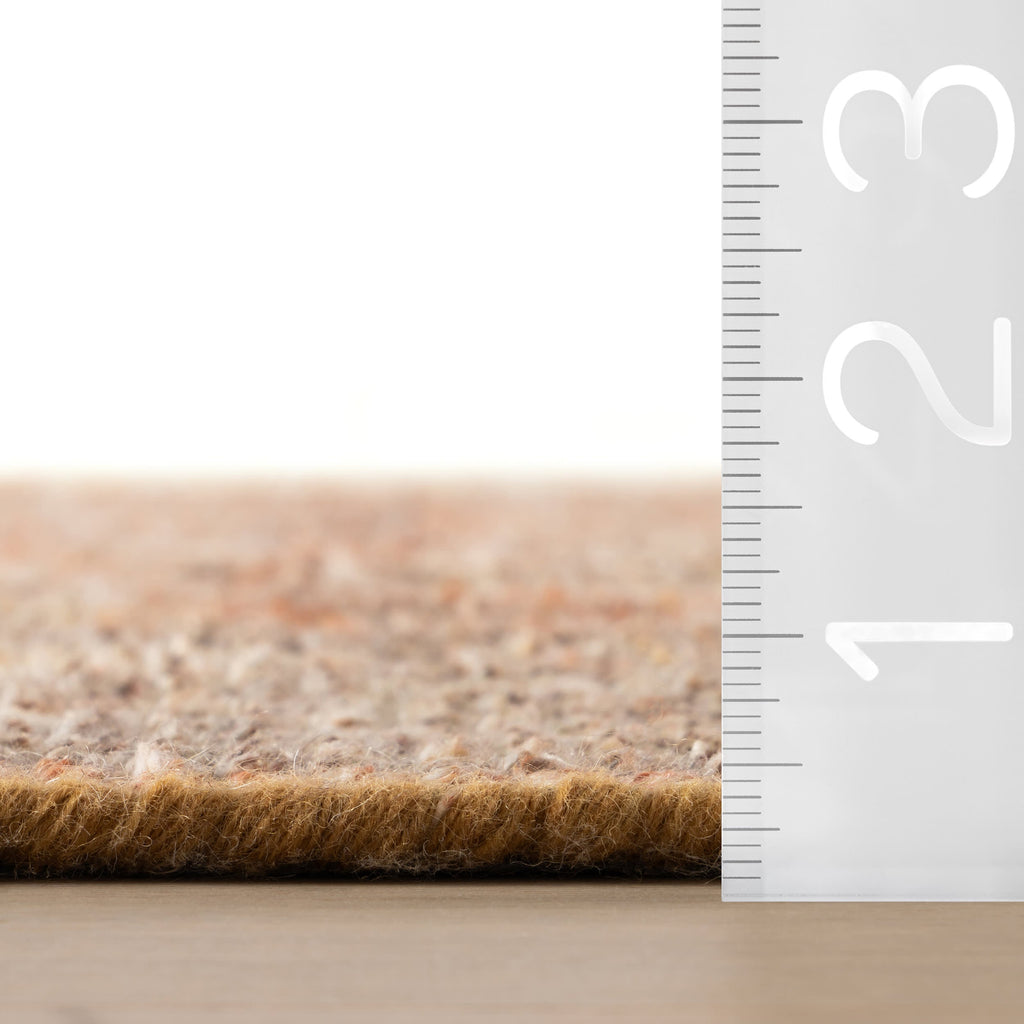 Ariza Hand Tuffted Wool Rug | Orange