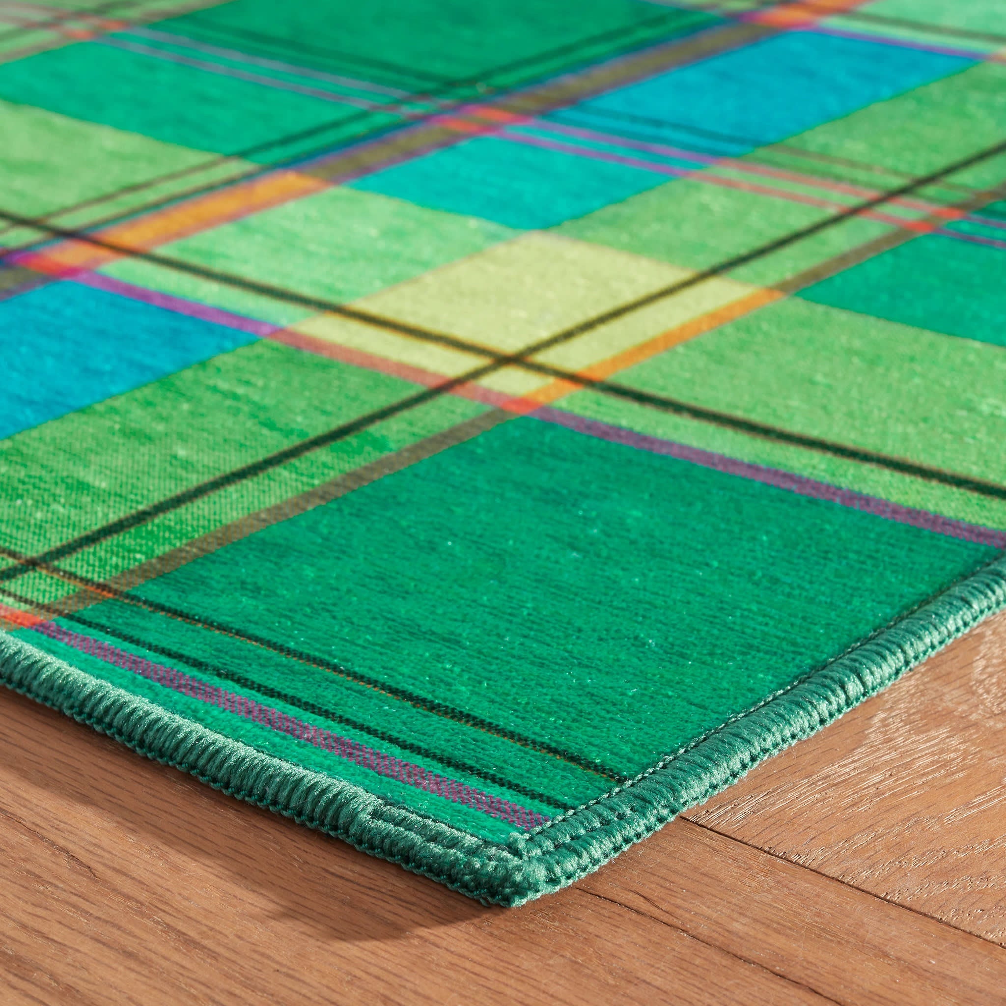Pacific Madras Machine Washable Rug | Multi