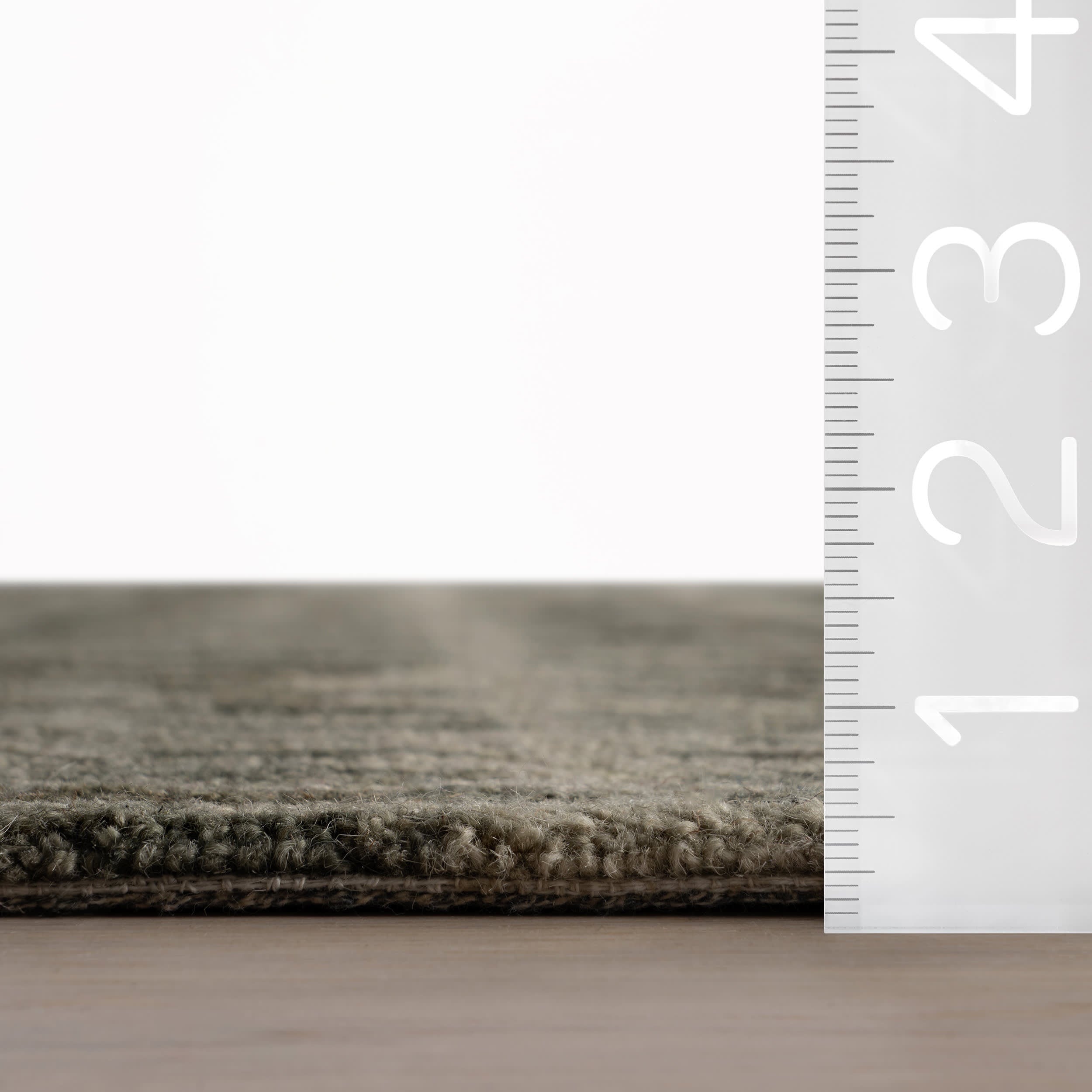 Paint Chip Hand Micro Hooked Wool Rug | Forest