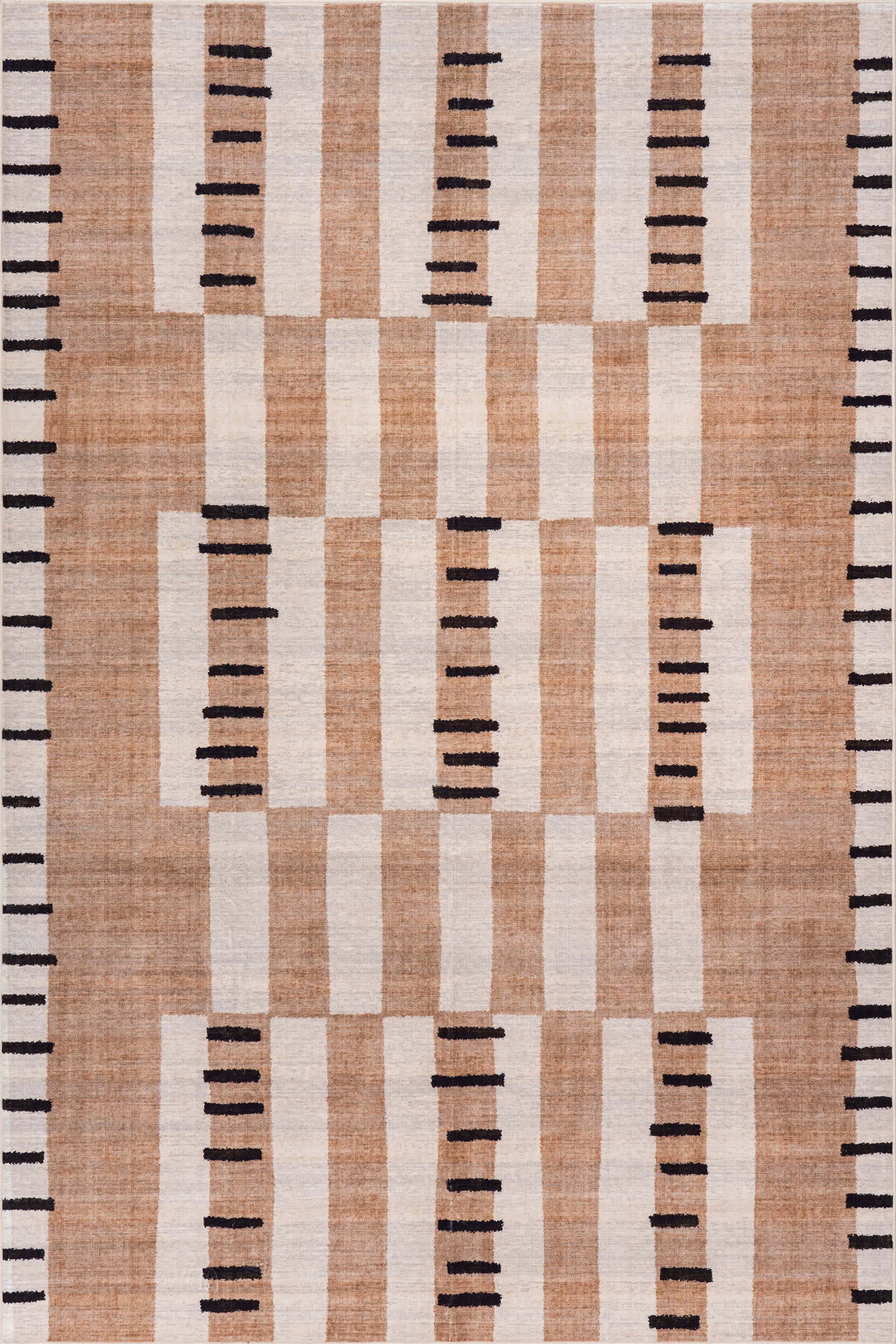 Fexi Bohemian Washable Rug | Natural Image principale du produit