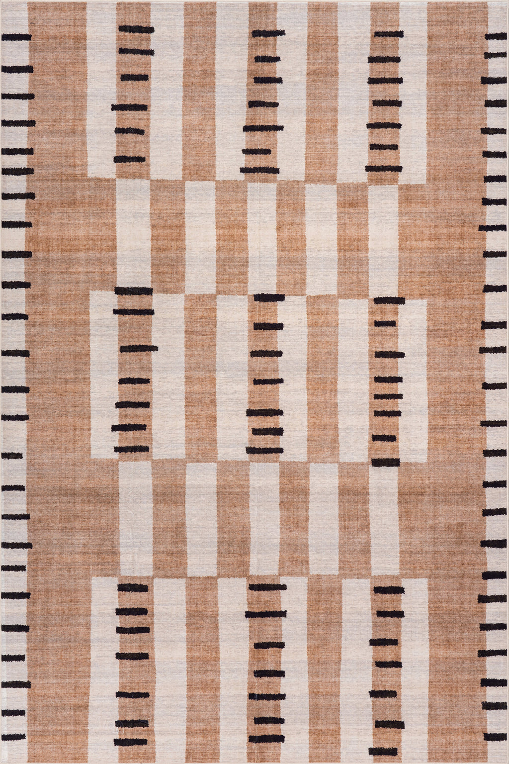 Fexi Bohemian Washable Rug | Natural