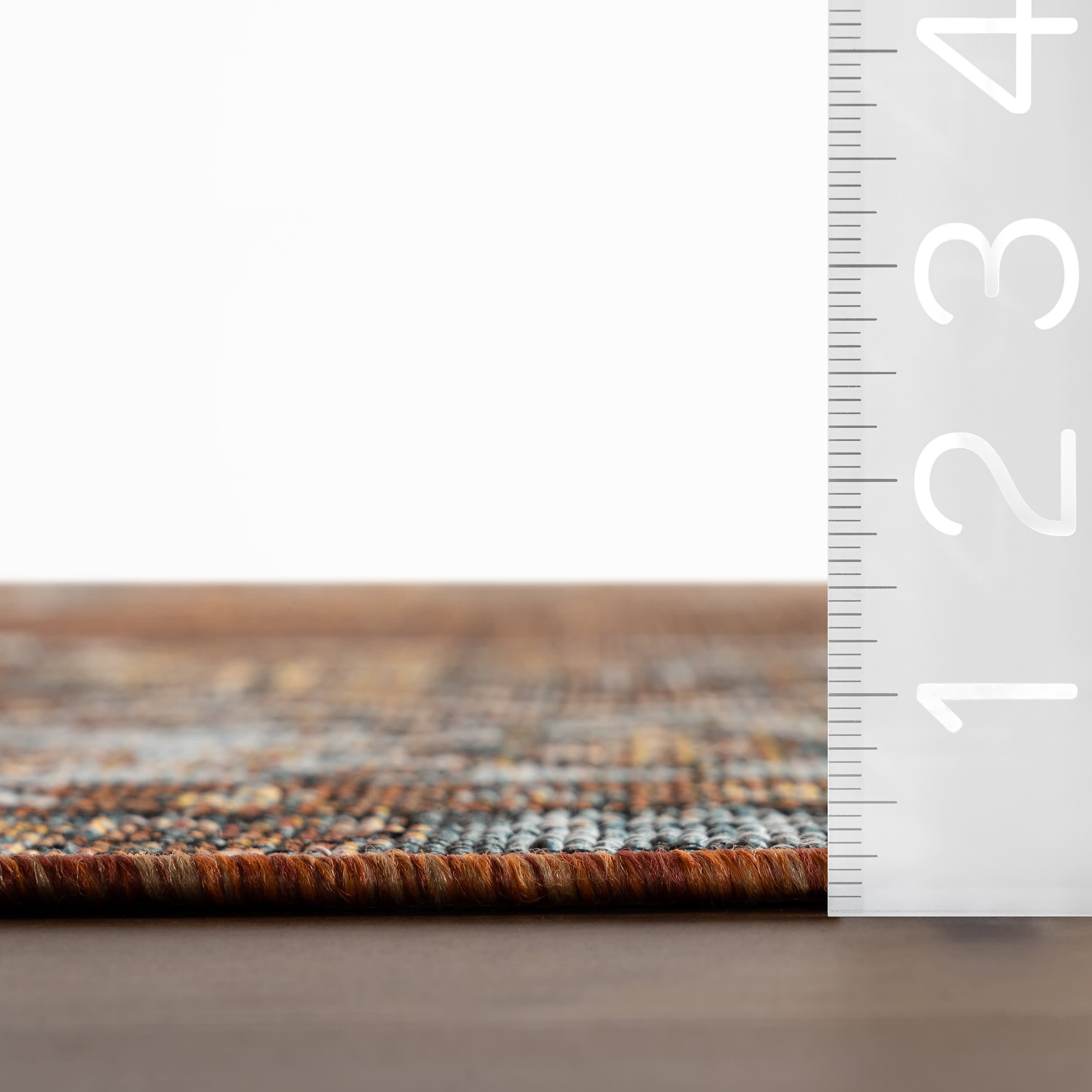 Liamara Traditional Medallion Indoor/Outdoor Rug | Brown