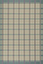 Sundara Modern Plaid Indoor/Outdoor Rug | Grey