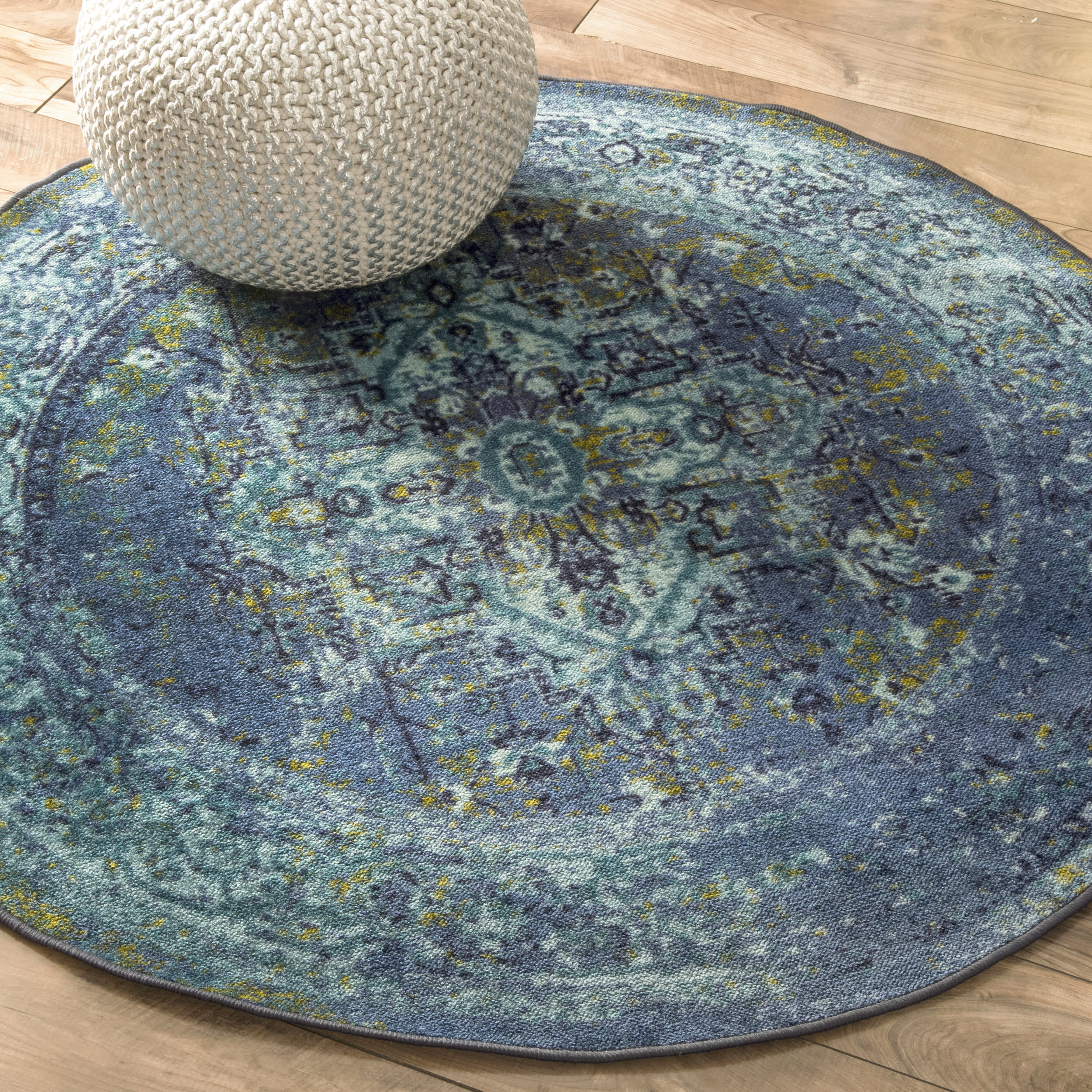 Persian Vintage Rug | Teal Secondary image