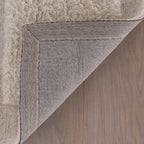 Sorvelle Modern Solid Wool Rug | Ivory