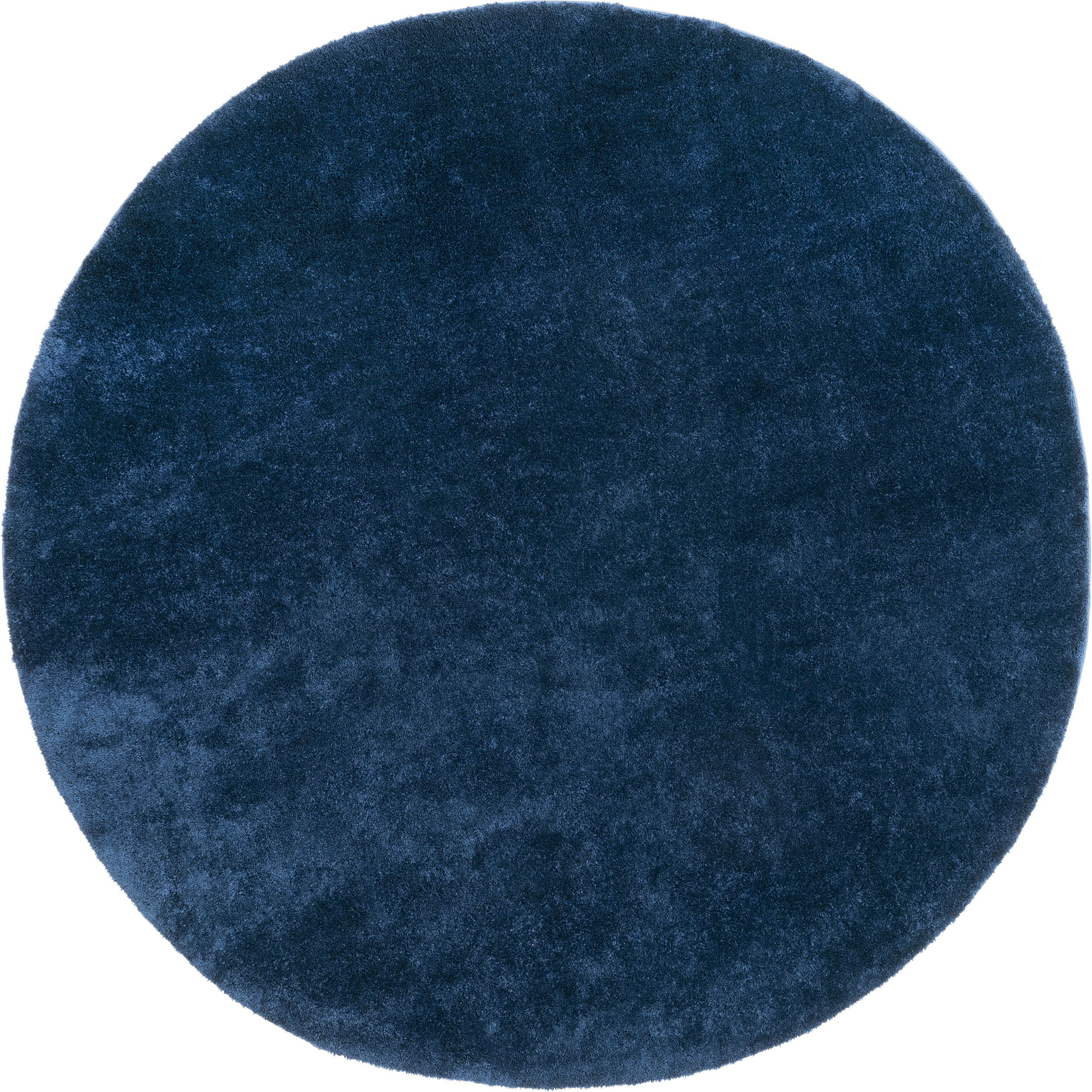 Washable Solid Shag Rug | Navy Main image