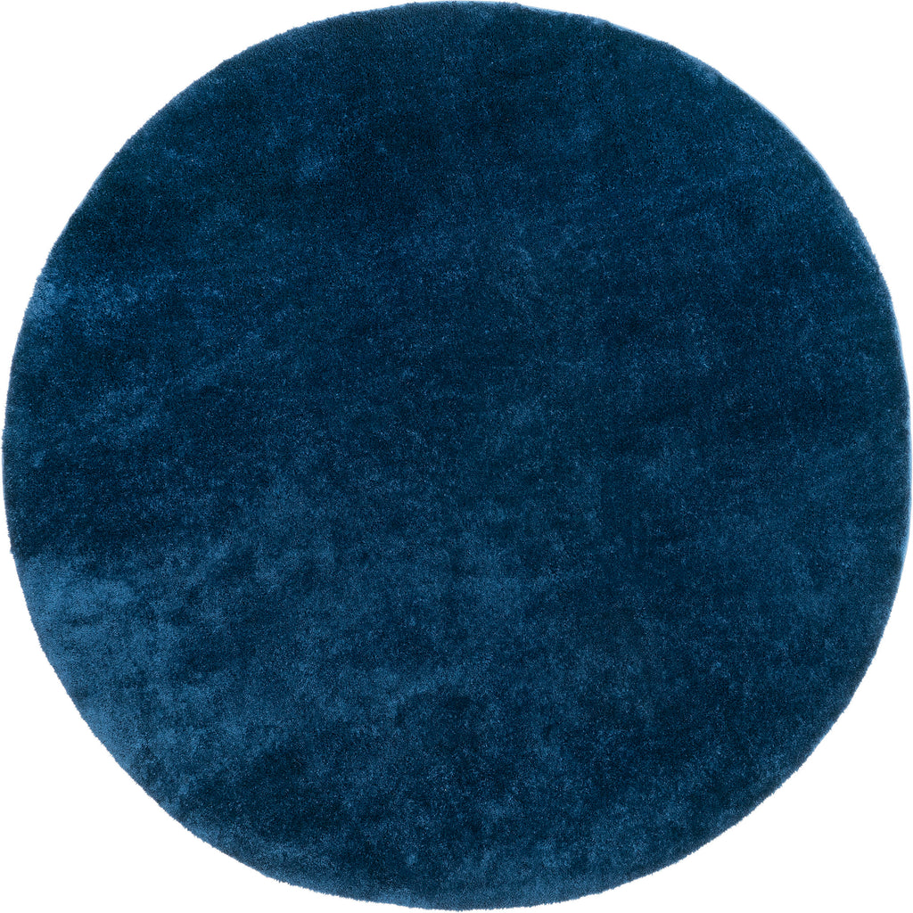Washable Solid Shag Rug | Navy