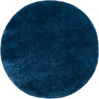 Washable Solid Shag Rug | Navy