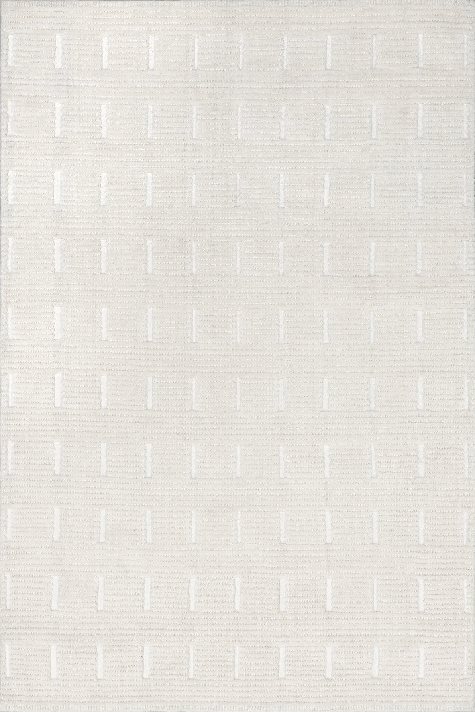 Waverly Broken Stripe Rug | Ivory Main image
