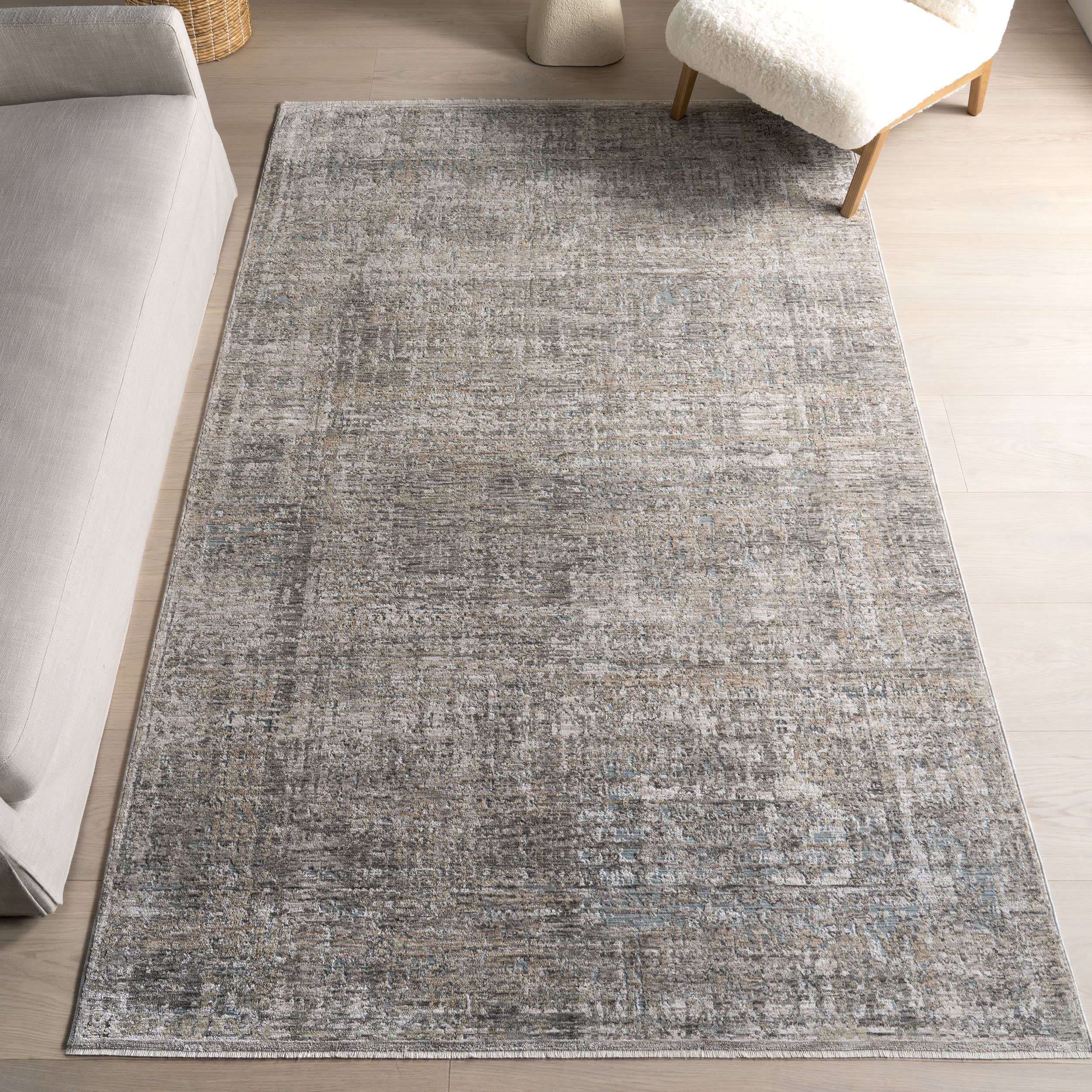 Emiliana Vintage Rug | Light Grey Secondary image