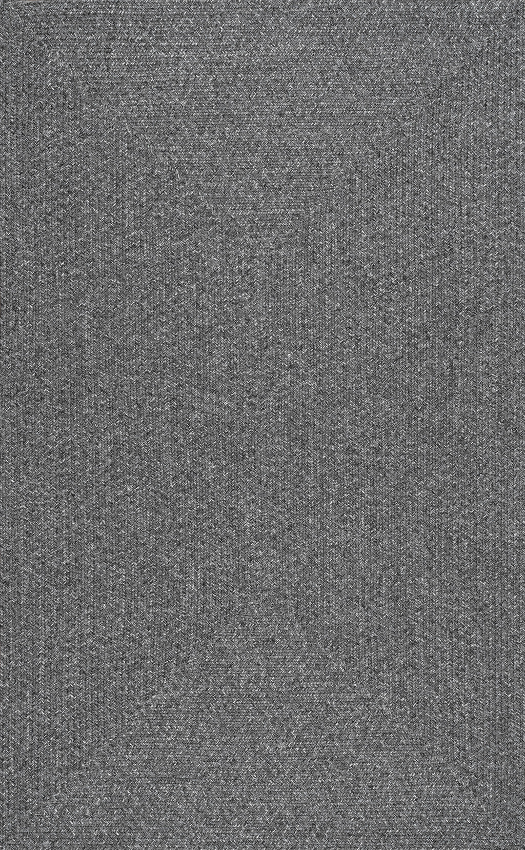 Everywhere Hand-Braided Indoor/Outdoor Rug | Charcoal