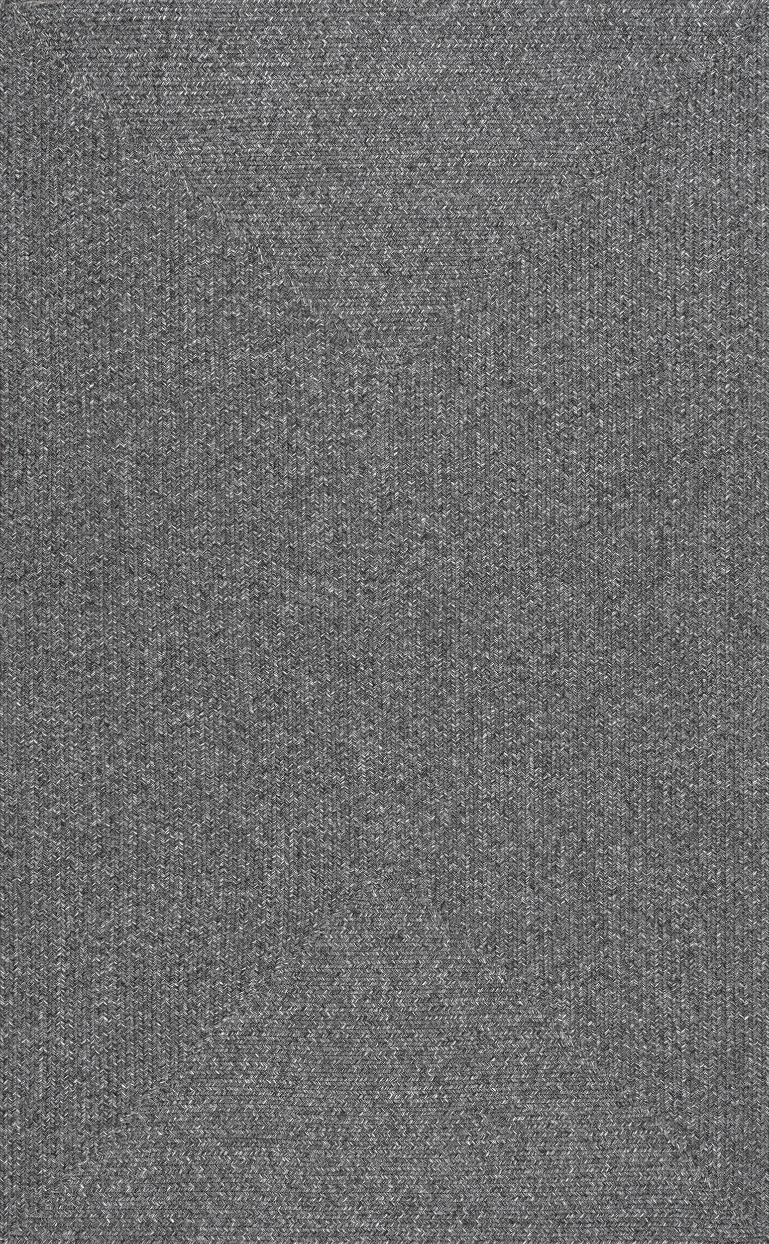 Everywhere Hand-Braided Indoor/Outdoor Rug | Charcoal