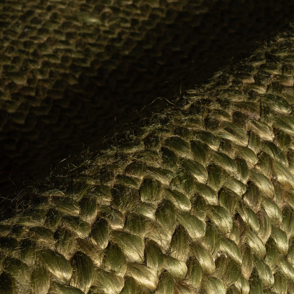 Thale Textured Handmade Jute Rug | Moss