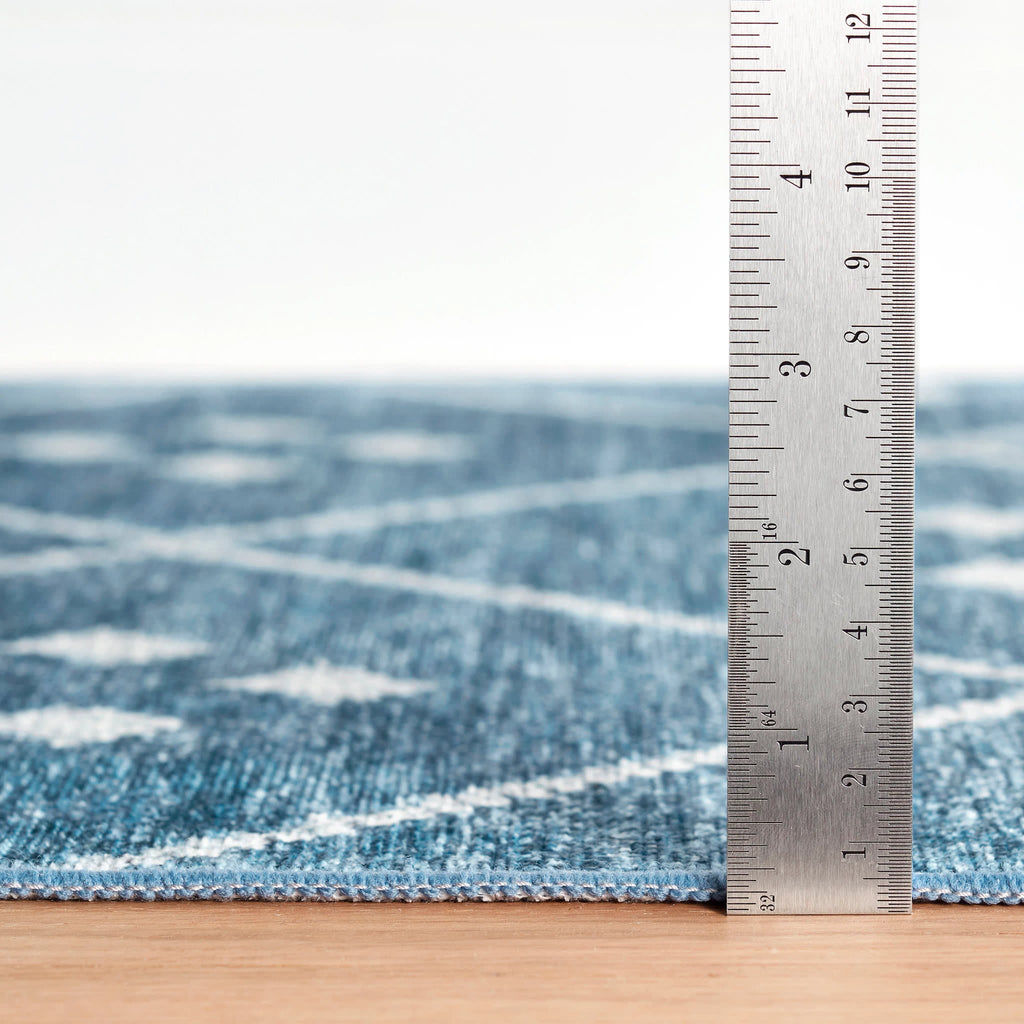 Kota Machine Washable Rug | Indigo