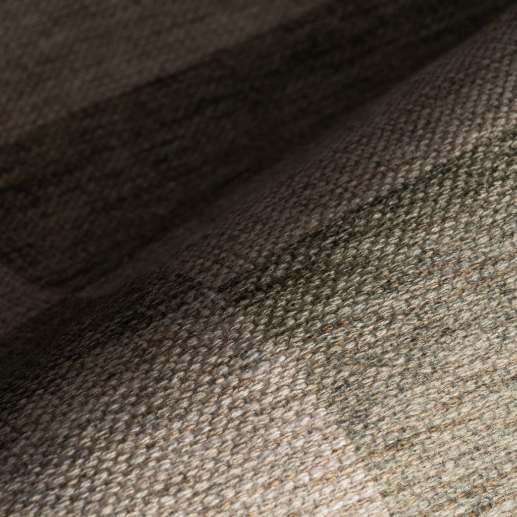Mephira Checkered Washable Rug | Green