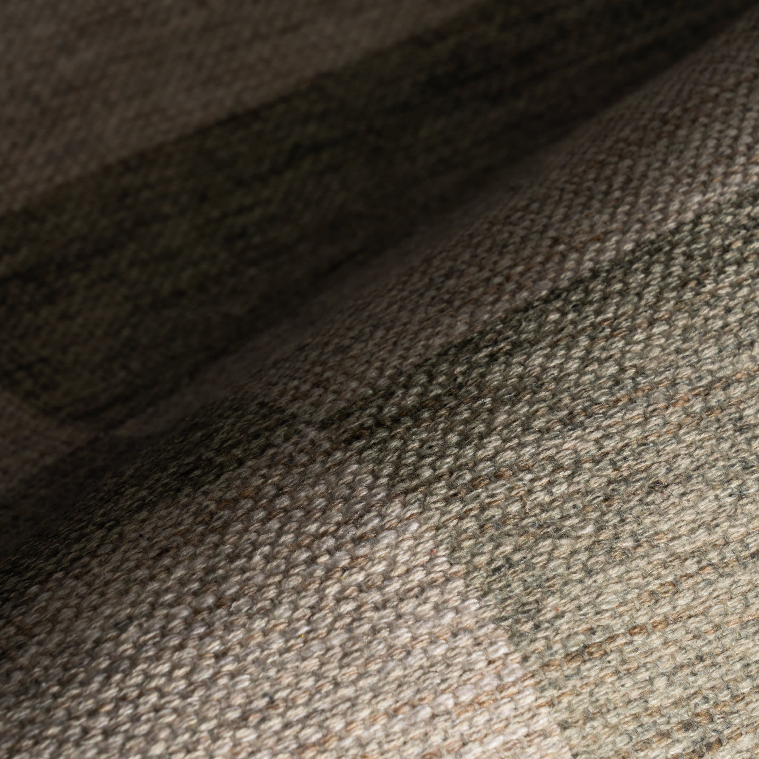 Mephira Checkered Washable Rug | Green