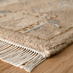 Ashby Hand Knotted Wool Rug | Taupe
