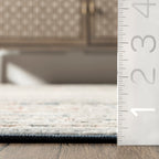 Antonia Vintage Medallion Rug | Beige